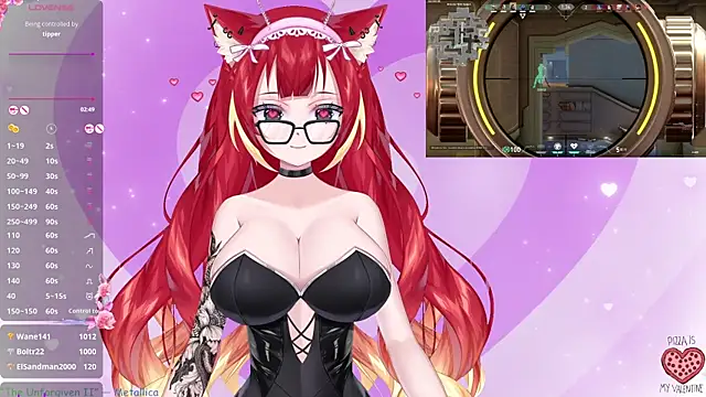 Snapshot of LewdKira_VT chatting on February 2025 10:23:02 AM LewdKira VT online show from February 2025 10:23:02 AM