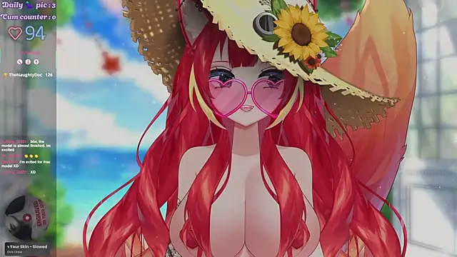 Snapshot of LewdKira_VT chatting on June 2026 05:21:02 PM LewdKira VT online show from June 2026 05:21:02 PM
