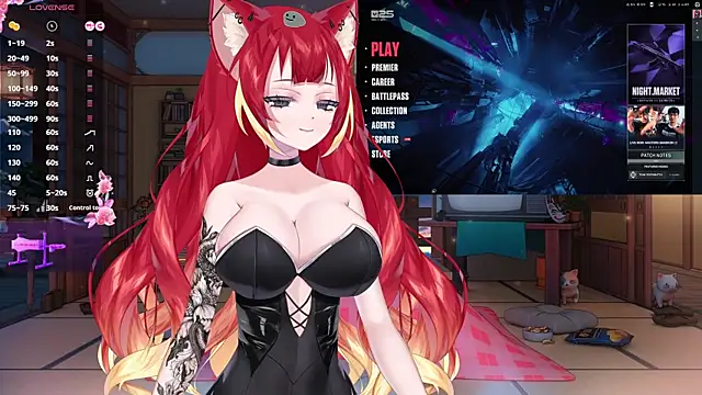 Snapshot of LewdKira_VT chatting on February 2025 10:07:02 AM LewdKira VT online show from February 2025 10:07:02 AM