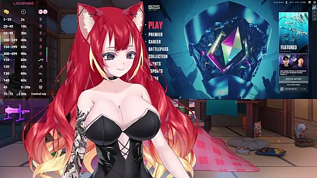 Snapshot of LewdKira_VT chatting on February 2025 06:35:01 AM LewdKira VT online show from February 2025 06:35:01 AM