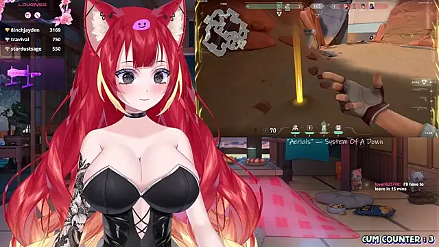 Snapshot of LewdKira_VT chatting on March 2025 10:17:02 AM LewdKira VT online show from March 2025 10:17:02 AM