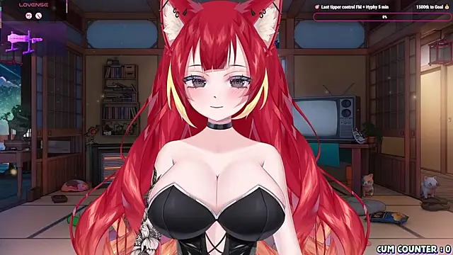 Snapshot of LewdKira_VT chatting on March 2025 09:02:01 AM LewdKira VT online show from March 2025 09:02:01 AM