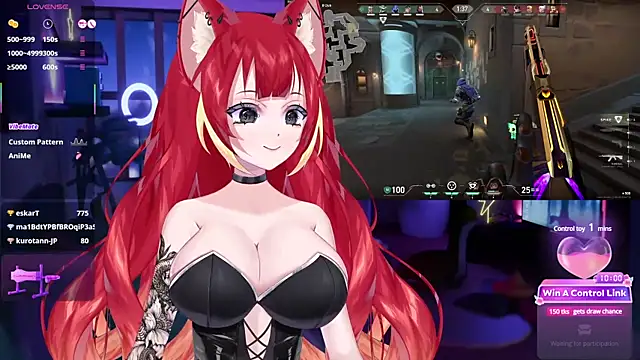 Snapshot of LewdKira_VT chatting on March 2025 10:06:02 AM LewdKira VT online show from March 2025 10:06:02 AM