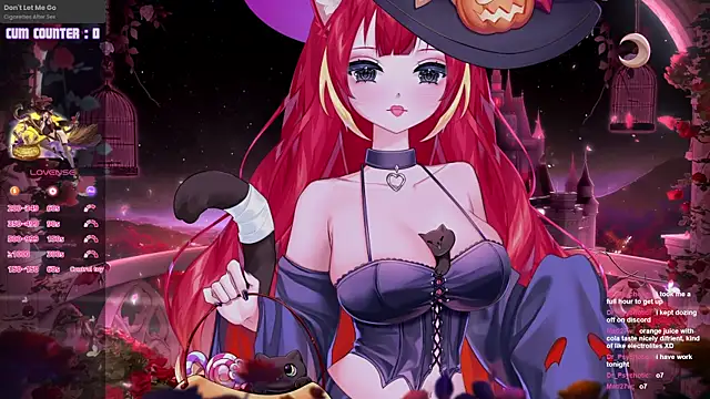 Snapshot of LewdKira_VT chatting on October 2025 02:36:02 PM LewdKira VT online show from October 2025 02:36:02 PM