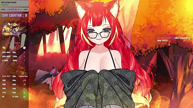 Snapshot of LewdKira_VT chatting on October 2025 02:18:01 PM LewdKira VT online show from October 2025 02:18:01 PM