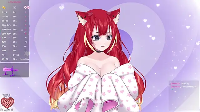 Snapshot of LewdKira_VT chatting on February 2025 06:19:01 AM LewdKira VT online show from February 2025 06:19:01 AM