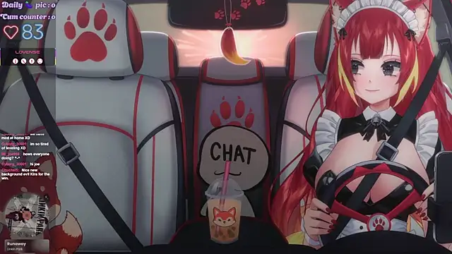 Snapshot of LewdKira_VT chatting on July 2026 05:56:01 PM LewdKira VT online show from July 2026 05:56:01 PM