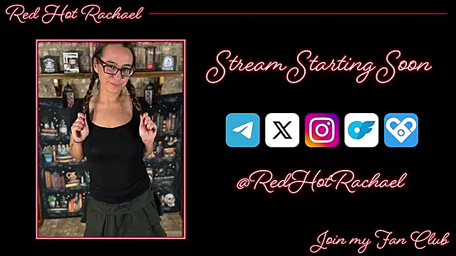 RedHotRachael online show from February 2025 04:05:02 PM