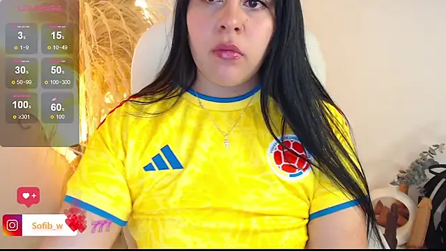 Sofi BBW online show from June 2026 12:58:01 PM