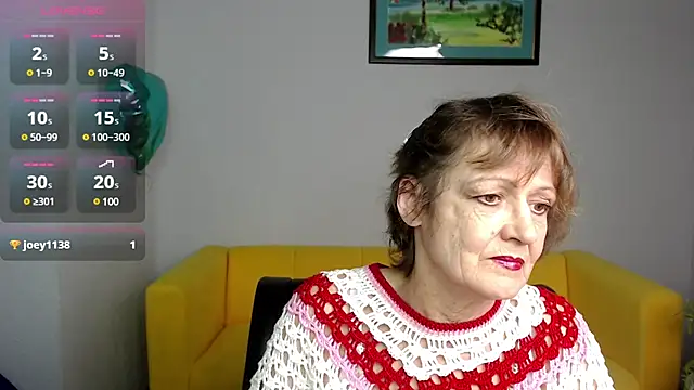 Snapshot of SexyGrandma_ chatting on February 2025 02:15:02 PM SexyGrandma online show from February 2025 02:15:02 PM