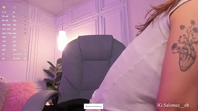 Snapshot of Salome__evans chatting on November 2025 01:26:01 PM Salome evans online show from November 2025 01:26:01 PM