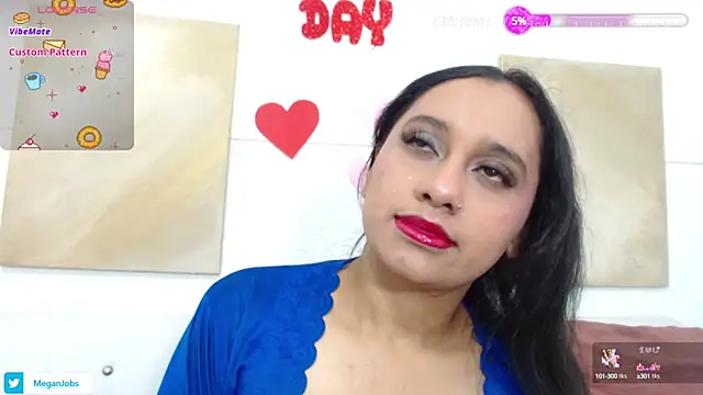 Snapshot of meganjobss chatting on February 2025 12:49:02 PM meganjobss online show from February 2025 12:49:02 PM