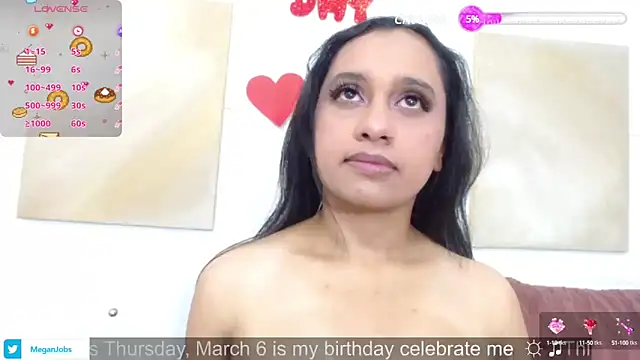 Snapshot of meganjobss chatting on March 2025 12:33:02 PM meganjobss online show from March 2025 12:33:02 PM