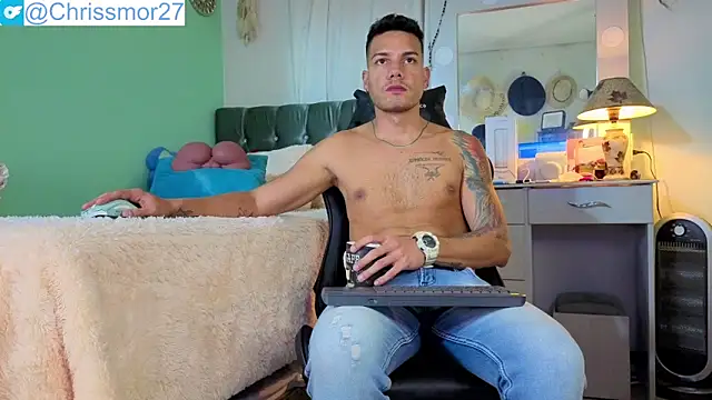 Snapshot of Chrissken chatting on September 2025 12:50:02 AM Chrissken online show from September 2025 12:50:02 AM