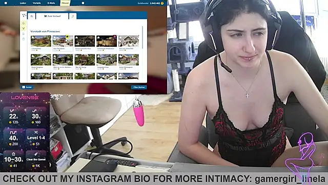 Gamergirl-Linela online show from December 2025 01:05:02 PM