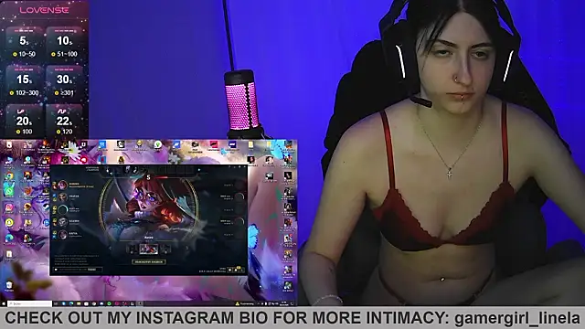 Gamergirl-Linela online show from March 2026 01:17:02 AM