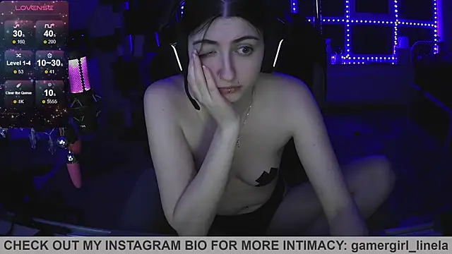 Snapshot of Gamergirl-Linela chatting on June 2026 09:09:02 PM Gamergirl-Linela online show from June 2026 09:09:02 PM