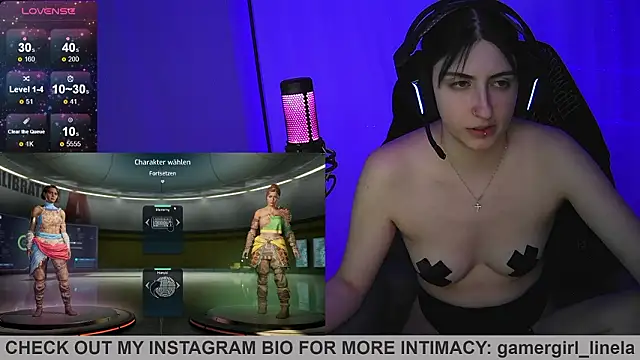 Gamergirl-Linela online show from March 2026 10:54:01 PM