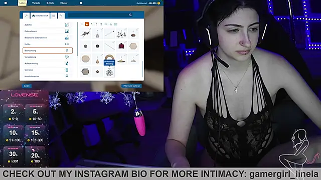 Gamergirl-Linela online show from December 2025 05:07:02 PM