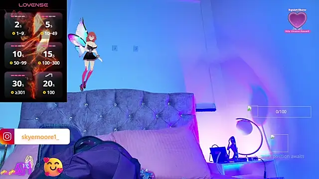 Skye Moore online show from November 2025 06:56:02 PM