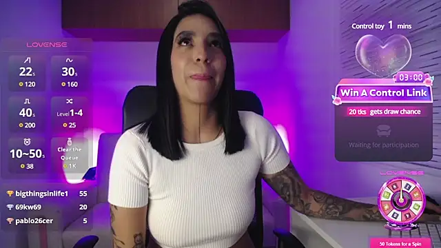 naiara angels online show from February 2025 10:04:02 AM