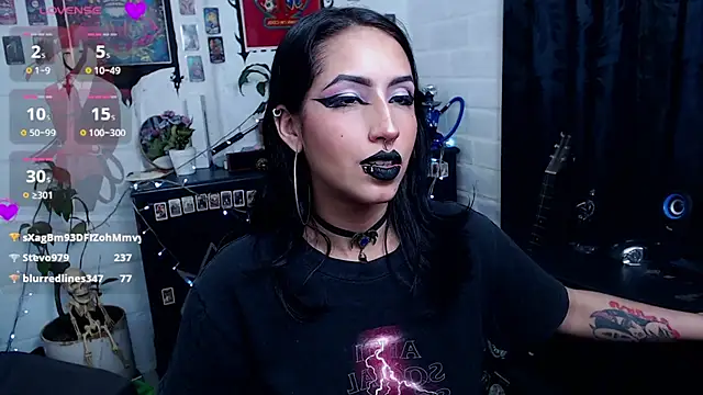 Nyx Blackmoon online show from March 2025 08:22:01 PM