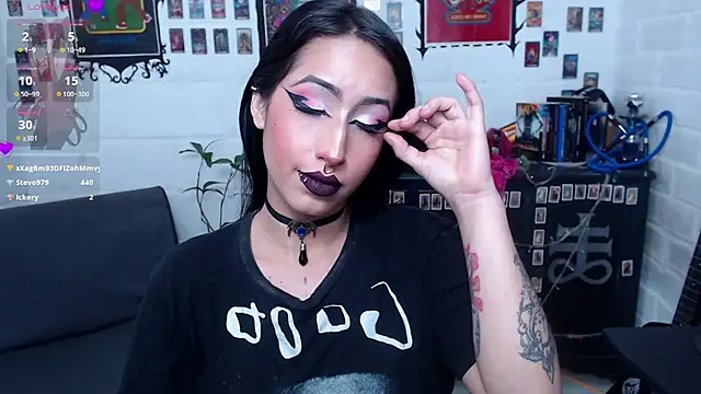 Nyx Blackmoon online show from March 2025 06:18:01 PM