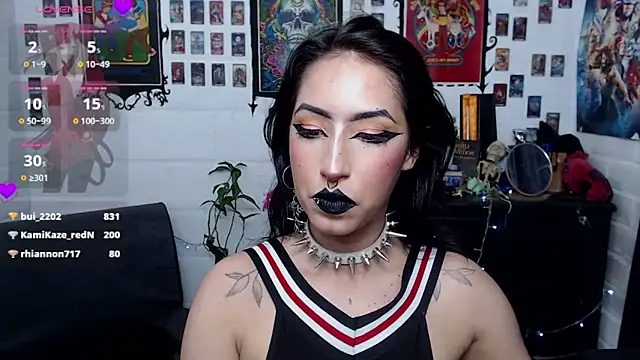 Nyx Blackmoon online show from March 2025 07:37:02 PM