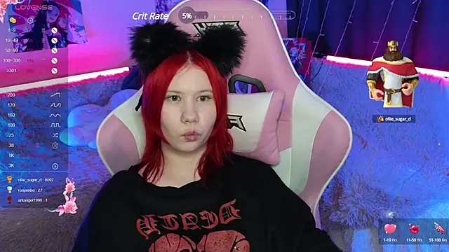 Snapshot of Little_kitsune1707 chatting on March 2025 12:05:02 AM Little kitsune1707 online show from March 2025 12:05:02 AM
