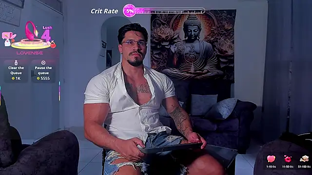 Snapshot of Valentino_Dosantos_ chatting on October 2025 08:21:02 PM Valentino Dosantos online show from October 2025 08:21:02 PM