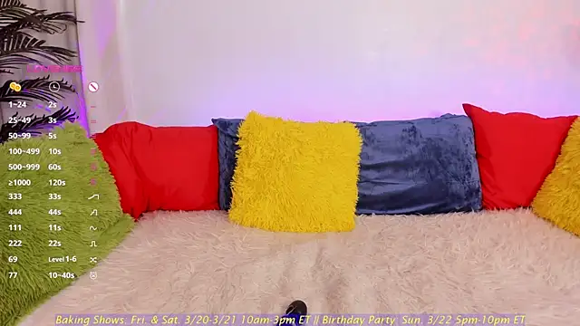 angel claire online show from March 2026 06:31:01 PM