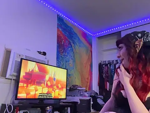 ChrryFoxx online show from March 2025 09:34:02 AM