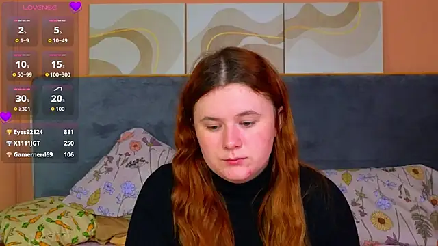 Eva Starlight online show from September 2025 08:38:01 PM