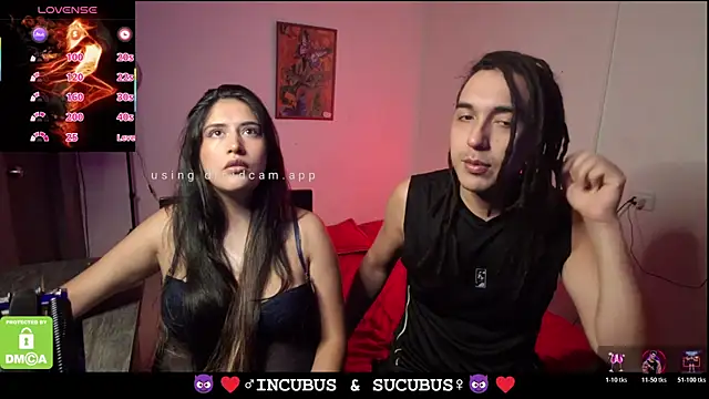 incubus2sucubus online show from January 2026 08:01:01 PM