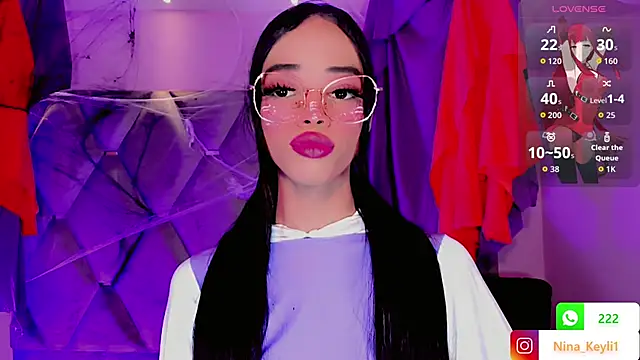 Nina Keyli online show from November 2025 07:19:02 PM