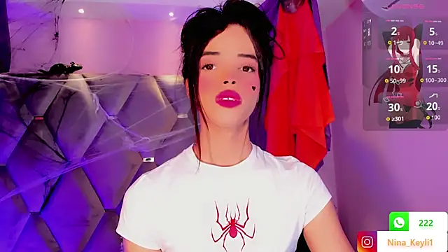 Nina Keyli online show from October 2025 07:46:02 PM