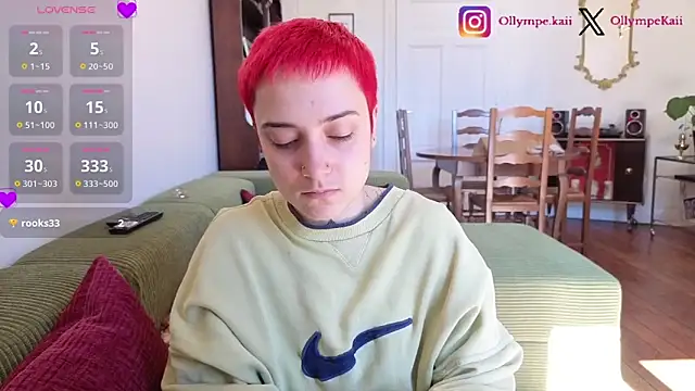 OllympeKaii online show from April 2026 01:13:01 PM