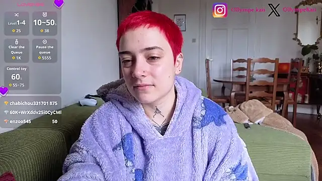 OllympeKaii online show from April 2026 07:10:01 AM