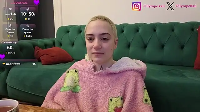 OllympeKaii online show from January 2026 07:13:01 AM