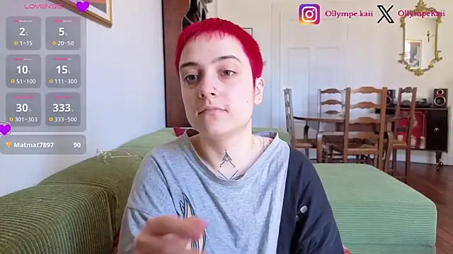 OllympeKaii online show from April 2026 09:38:01 AM