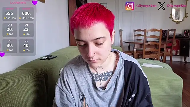 OllympeKaii online show from April 2026 08:17:01 AM