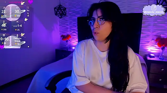 Snapshot of Melody_Black_ chatting on March 2026 11:23:02 PM Melody Black online show from March 2026 11:23:02 PM