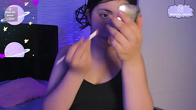 Snapshot of Melody_Black_ chatting on December 2025 08:31:01 PM Melody Black online show from December 2025 08:31:01 PM