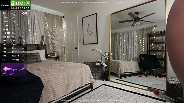 LoveMoScarlett online show from November 2025 08:20:01 PM