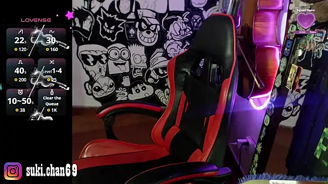 Sukychan  online show from November 2025 10:26:02 PM