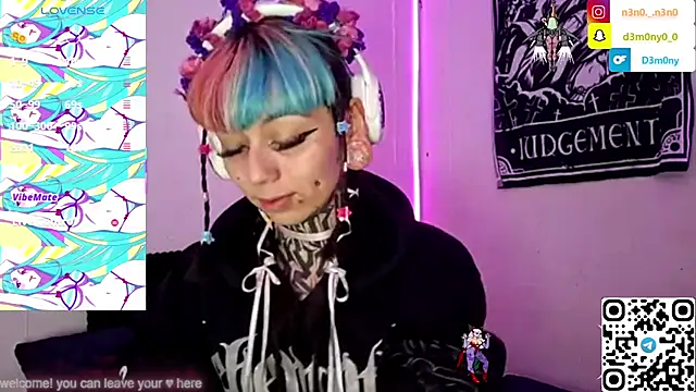 d3m0ny0 0 online show from November 2025 06:13:02 AM