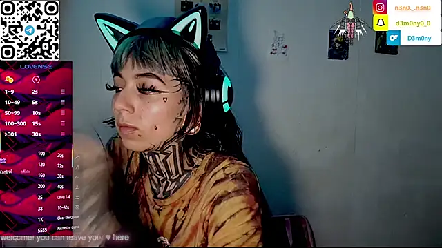 d3m0ny0 0 online show from March 2026 07:08:02 AM