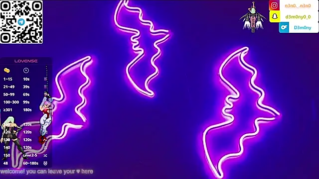 d3m0ny0 0 online show from April 2026 07:51:01 PM