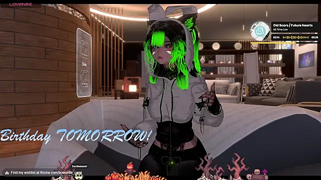 Bowsette Cami online show from October 2025 03:55:02 PM
