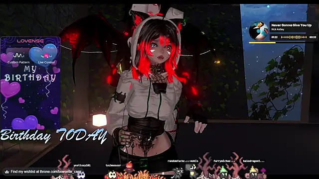 Bowsette Cami online show from October 2025 03:23:01 PM